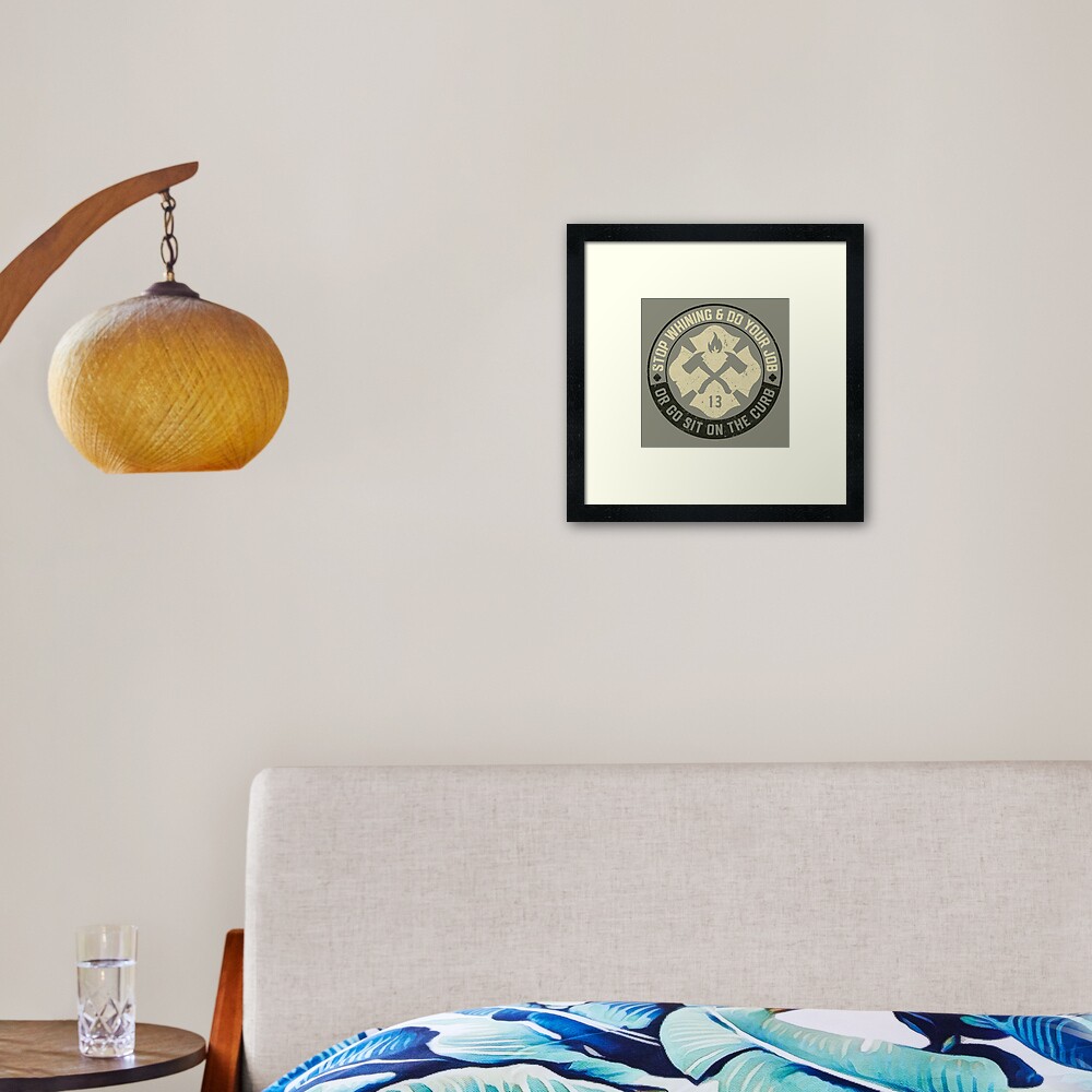 Item preview, Framed Art Print designed and sold by FiremanUP.
