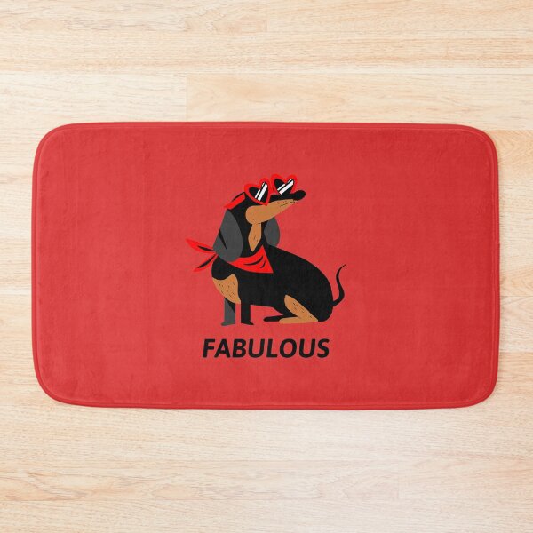 Item preview, Fabulous Dachshund Dog wearing Sunglasses designed and sold by art-fox.