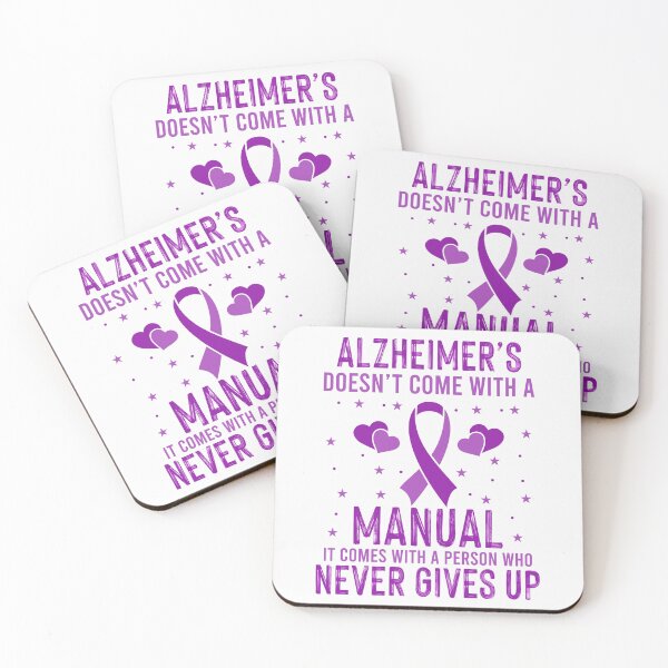 Item preview, ALZHEIMER'S DOESN'T COME WITH A MANUAL BUT WITH A PERSON WHO NEVER GIVES UP COLLECTION designed and sold by JRM Tees & More Store.