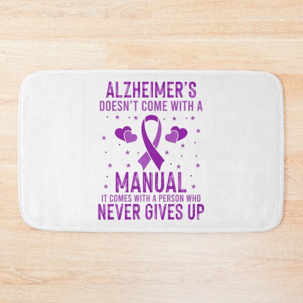 Item preview, ALZHEIMER'S DOESN'T COME WITH A MANUAL BUT WITH A PERSON WHO NEVER GIVES UP COLLECTION designed and sold by JRM Tees & More Store.