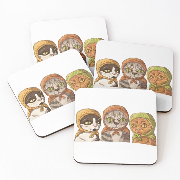 Item preview, Babushka Cats designed and sold by EmmaMcDowell04.