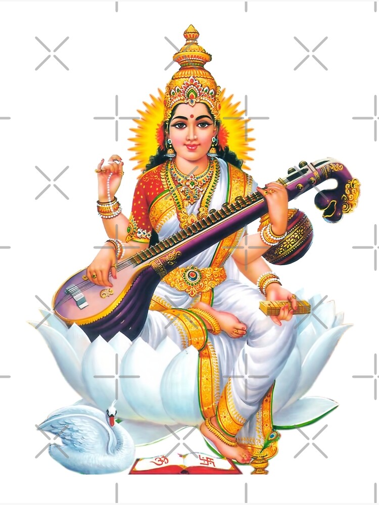 India - Hindu God / Goddess Saraswati Saraswati Is The Hindu Goddess Of  Knowledge, Music, Arts, Wisdom And Nature. She Is A Part Of The Trinity Of  Saraswati, Lakshmi And Parvati Royalty