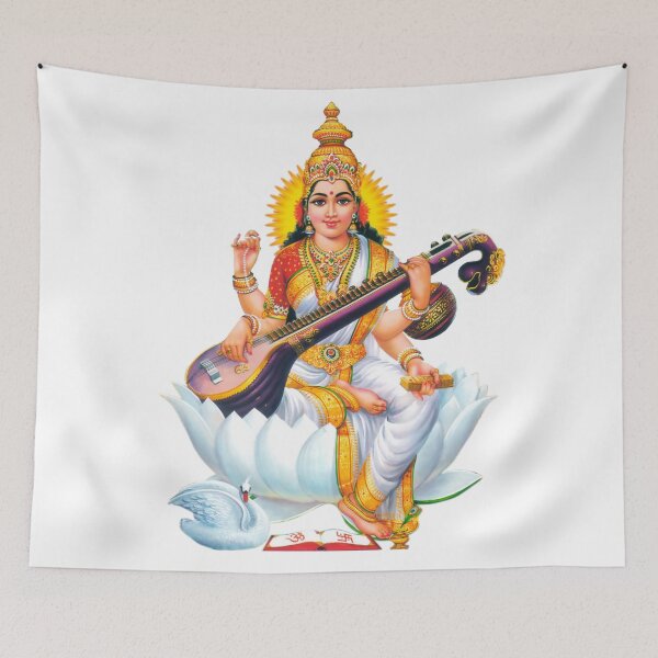 Item preview, SARASWATI DEVI designed and sold by banothsonu.