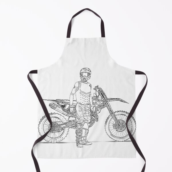Item preview, motocross rider draw designed and sold by nicodrt.