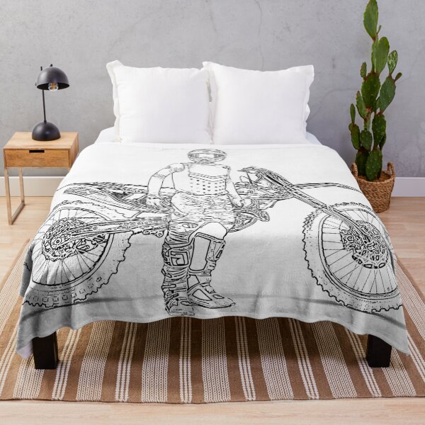 Item preview, motocross rider draw designed and sold by nicodrt.