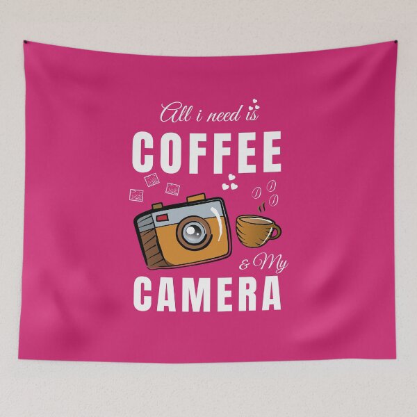 Item preview, All I Need Is Coffee And My Camera designed and sold by sam0471.