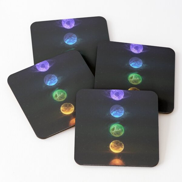Item preview, Colored planets designed and sold by غالية  العفيفي.