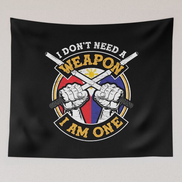 Item preview, Eskrima Kali Arnis FMA Sparring Escrima Sticks Funny designed and sold by ShopTheStyle.