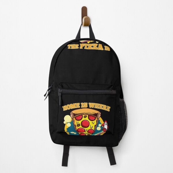 Item preview, Home Is Where The Pizza Is Pizza Piece With Rocket designed and sold by Cedinho.