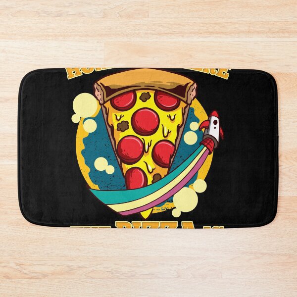 Item preview, Home Is Where The Pizza Is Pizza Piece With Rocket designed and sold by Cedinho.