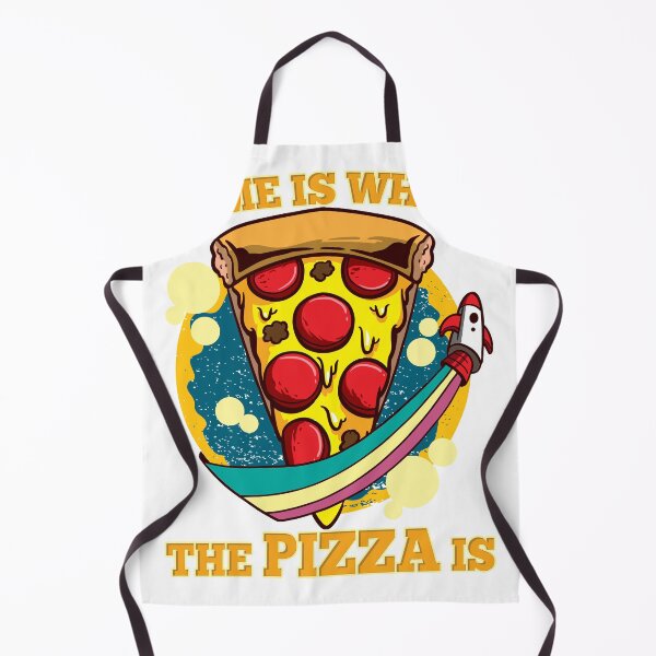 Item preview, Home Is Where The Pizza Is Pizza Piece With Rocket designed and sold by Cedinho.