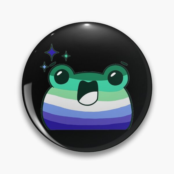 Item preview,  Subtle Gay Man frog. mlm frog. gay mlm frog designed and sold by tiredandbored.