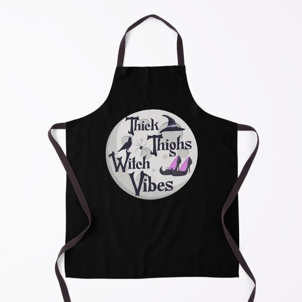 Item preview, Thick thighs Witch Vibes - Halloween 2021 designed and sold by hectorgool.