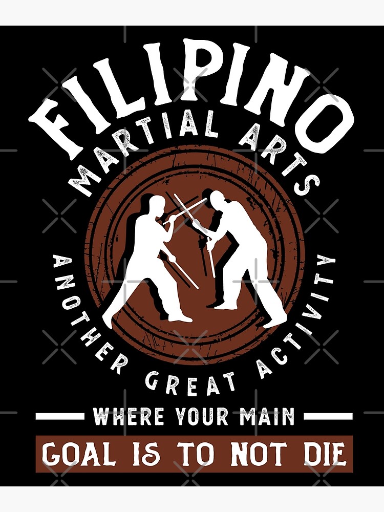 two men sparring with Filipino stick fighting martial arts Stock Photo