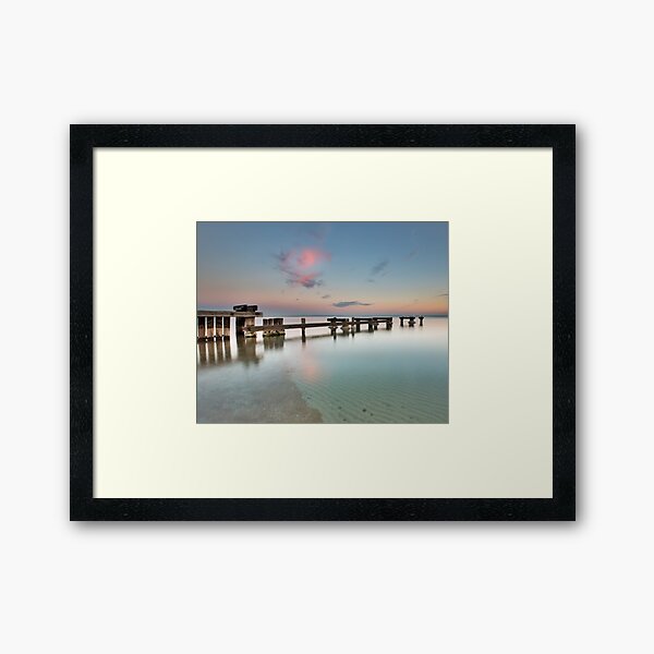 Mentone Groyne, May 2013 Framed Art Print