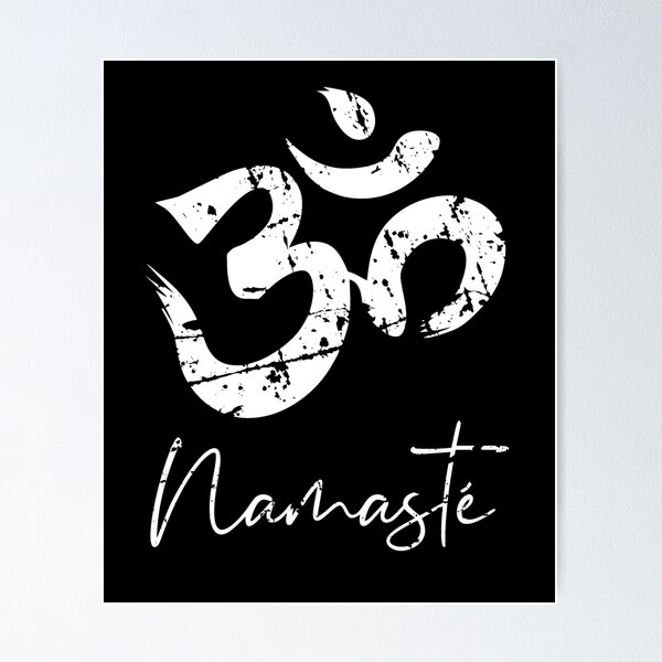 Namaste Pre-Drawn Canvas