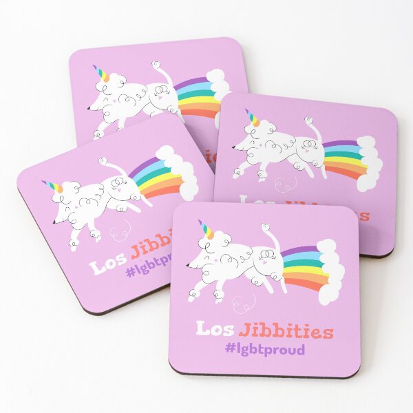 Item preview, Los Jibbities Pride feat Doggo designed and sold by art-fox.