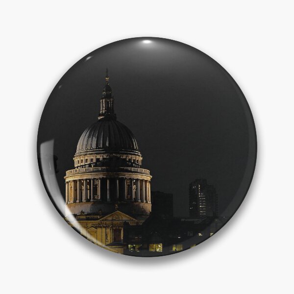 Item preview, St. Pauls cathedral and the Millennium Bridge at night. designed and sold by Anthony Hedger Photography.