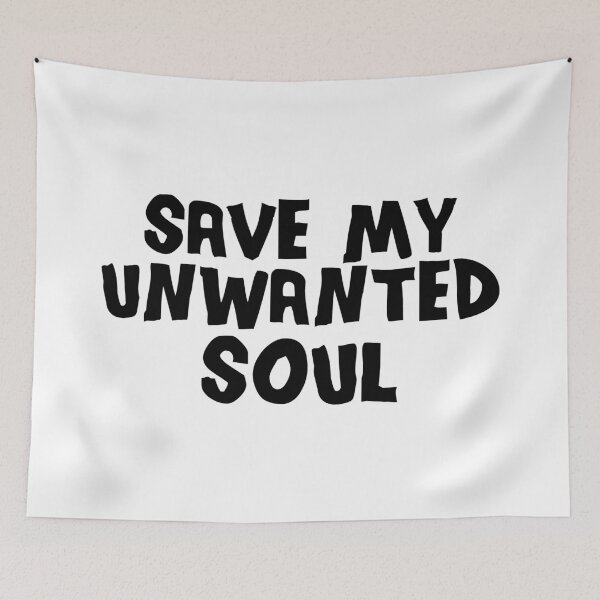 Item preview, Save My Unwanted Sould (Black) designed and sold by FilipeFerreira.