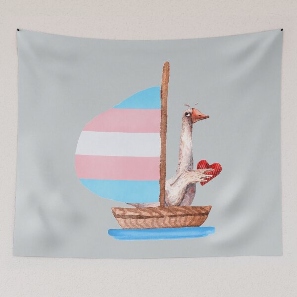 Item preview, Ahoy transsexual LGBTQ sailor | Transsexual designed and sold by Petra Becker.