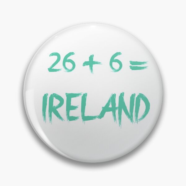 Item preview, 26 + 6 = Ireland designed and sold by RevolutionInPaint.