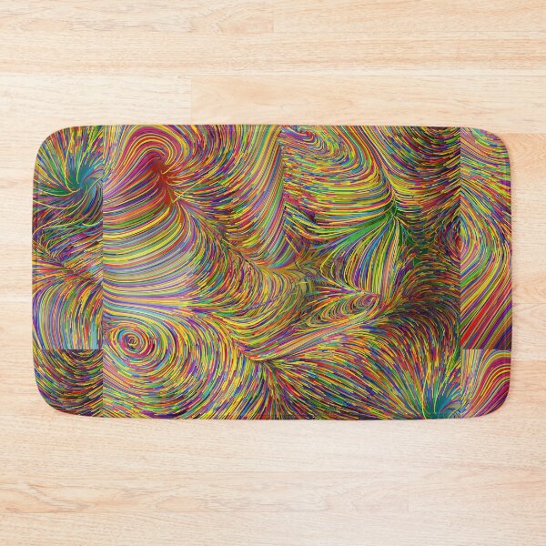 Item preview, Goldy Curly Lines designed and sold by shornaiter.