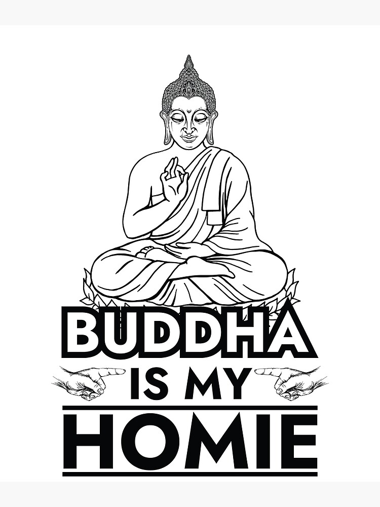 My drawing of Buddha