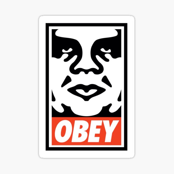 Obey Sticker