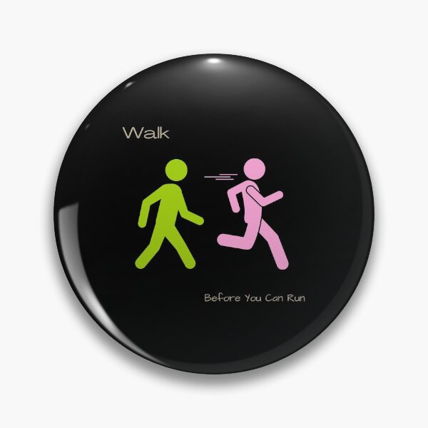 Item preview, Walk Before You Can Run designed and sold by SingularDesign.
