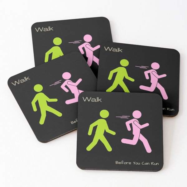 Item preview, Walk Before You Can Run designed and sold by SingularDesign.