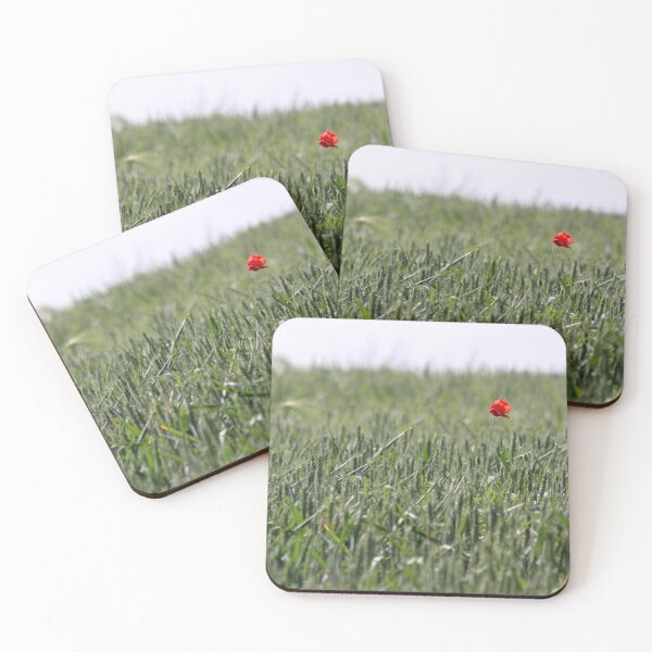 Item preview, red poppy in corn designed and sold by Gaynor-dI.