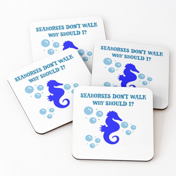 Item preview, Seahorses don’t walk why should I? DISABILITY AWARENESS  designed and sold by Designs Of all kinds.