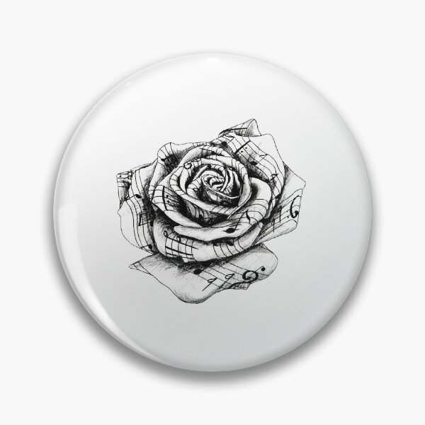Item preview, Rose music notes designed and sold by jukera98.
