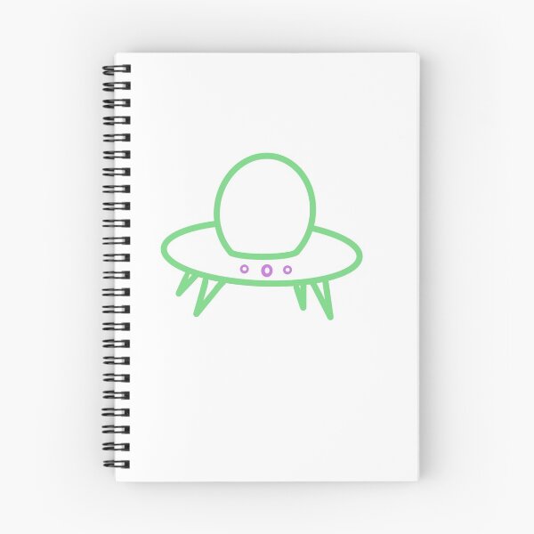 Item preview, Green and Purple Space Ship designed and sold by CPArtStudios.