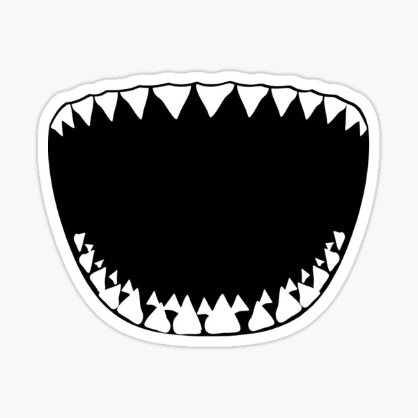 Shark Bite! Sticker