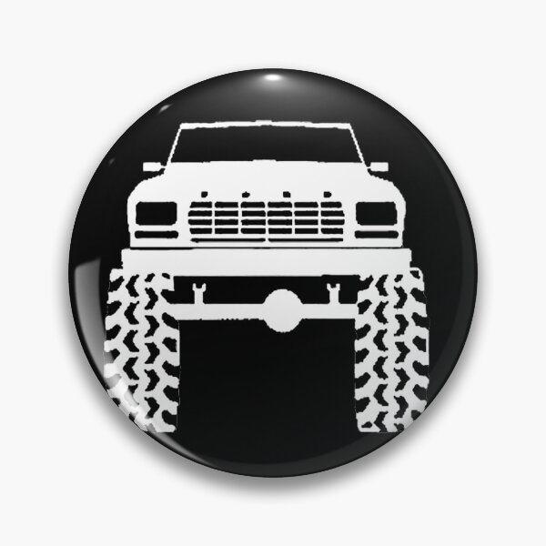 Item preview, 1980's 90's Ford Bronco Lifted Mud Tires Truck designed and sold by FrenemiesShop.