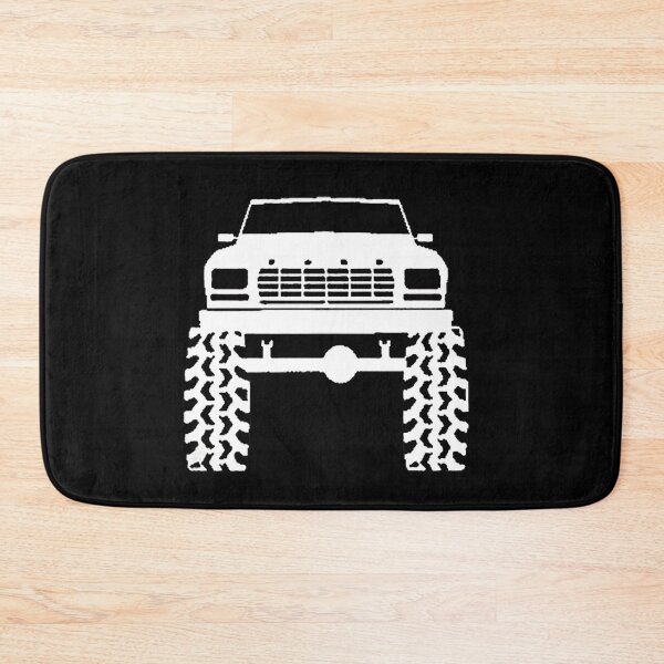 Item preview, 1980's 90's Ford Bronco Lifted Mud Tires Truck designed and sold by FrenemiesShop.