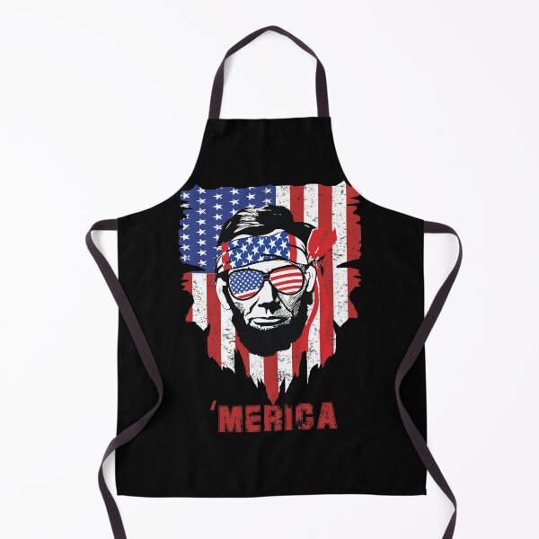 Item preview, 4th of July independence day  Abraham Lincoln, Merica sunglasses, Fourth of July, USA American Flag,  Funny July 4th Vintage US Flag designed and sold by LEGACY10.