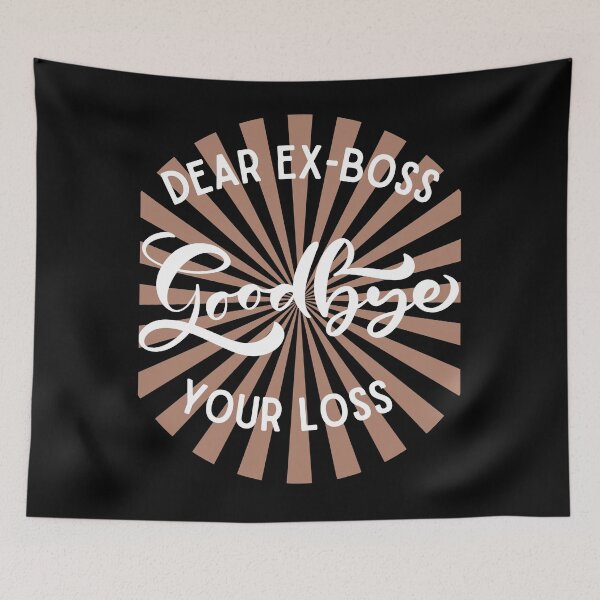 Item preview, Bye Bye Old Boss  designed and sold by StormyMuse.