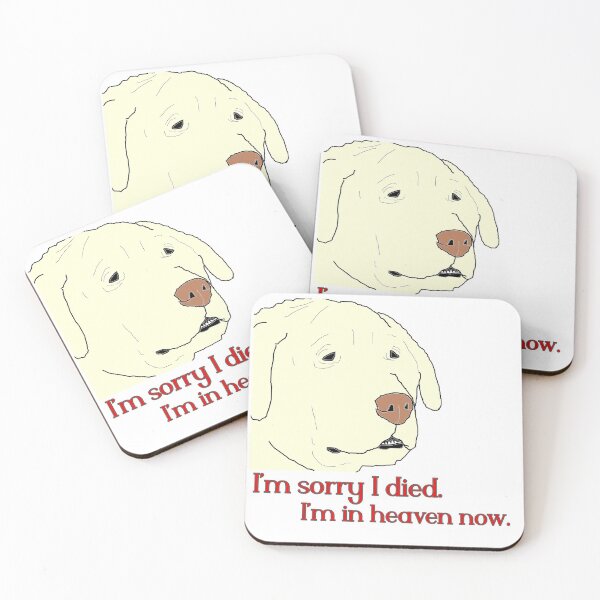 Item preview, Dog In Heaven - Nathan For You Inspired designed and sold by RevolutionInPaint.