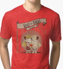 Don't Starve- Wendy and Abigail Tri-blend T-Shirt