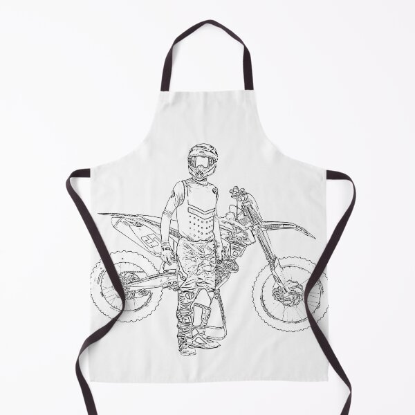 Item preview, motocross rider draw designed and sold by nicodrt.