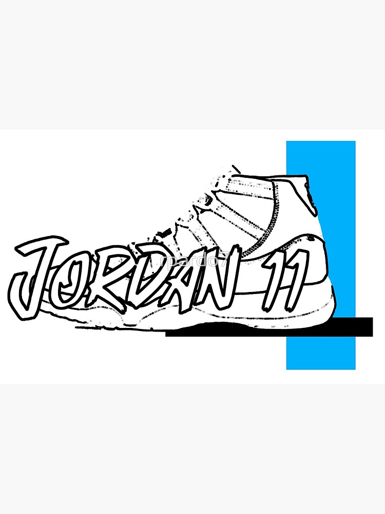 Jordan 11 bleu outlet et blanc