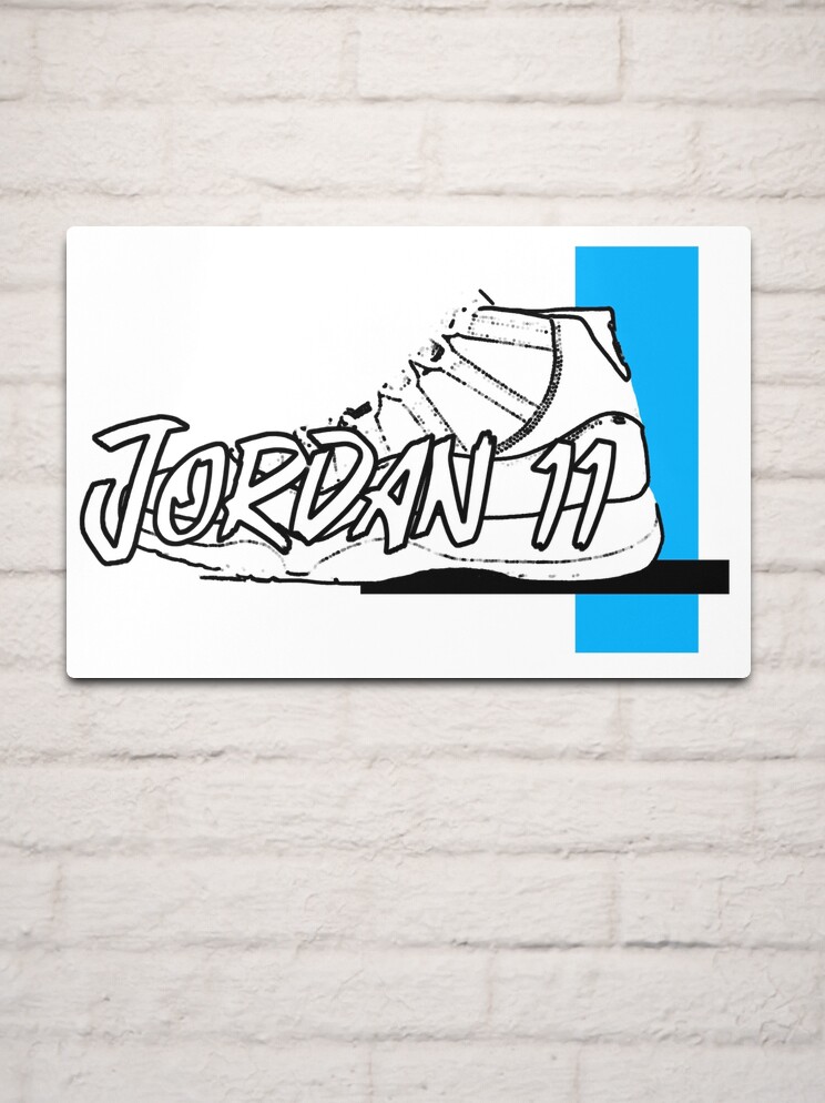 Jordan 11 discount bleu et blanc