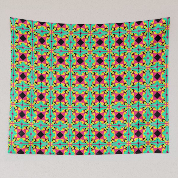 Item preview, Geometric flower pattern designed and sold by Kassera.
