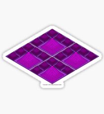 Ziggurat Glyph 08 Sticker