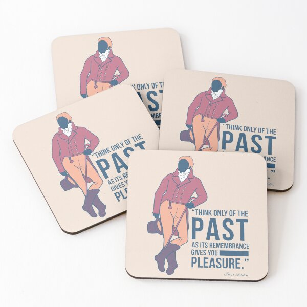 Item preview, Pride and Prejudice Quote and Pink Regency Gentleman designed and sold by MariOyama.
