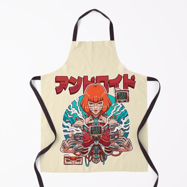 Item preview, Android Girl Illustration designed and sold by Pupung oktavian.
