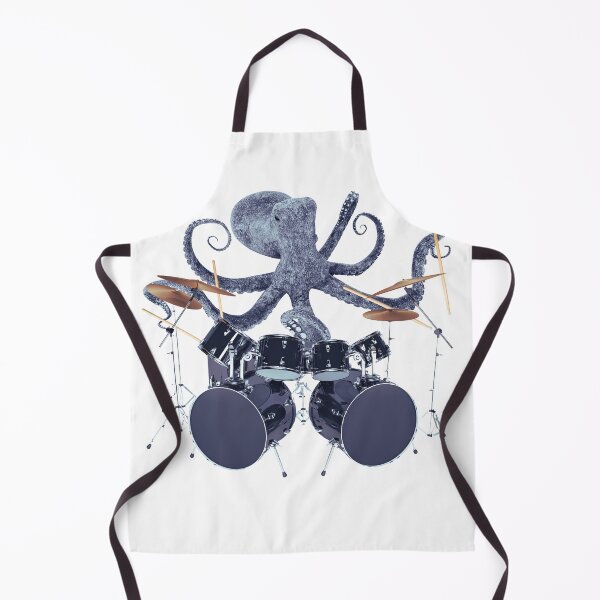 Item preview, Octopus Playing Drums Men's T-Shirt Gift, Drummer Shirt designed and sold by mydesignsbylar.