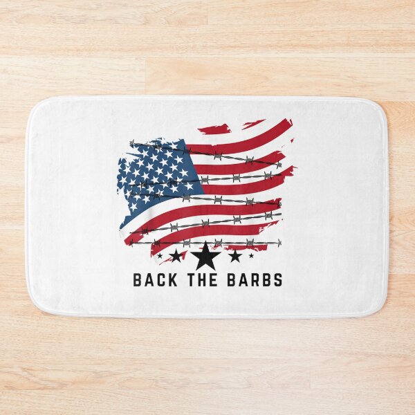 Item preview, Back The Barbs America Flag designed and sold by FrenemiesShop.